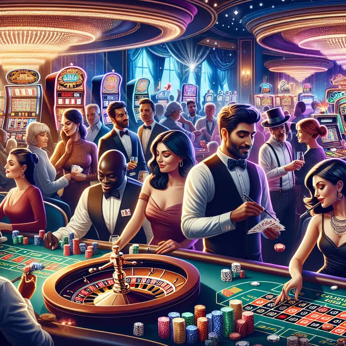 Pengguna menikmati aktivitas olahraga sepak bola dan taruhan casino di perangkat mobile